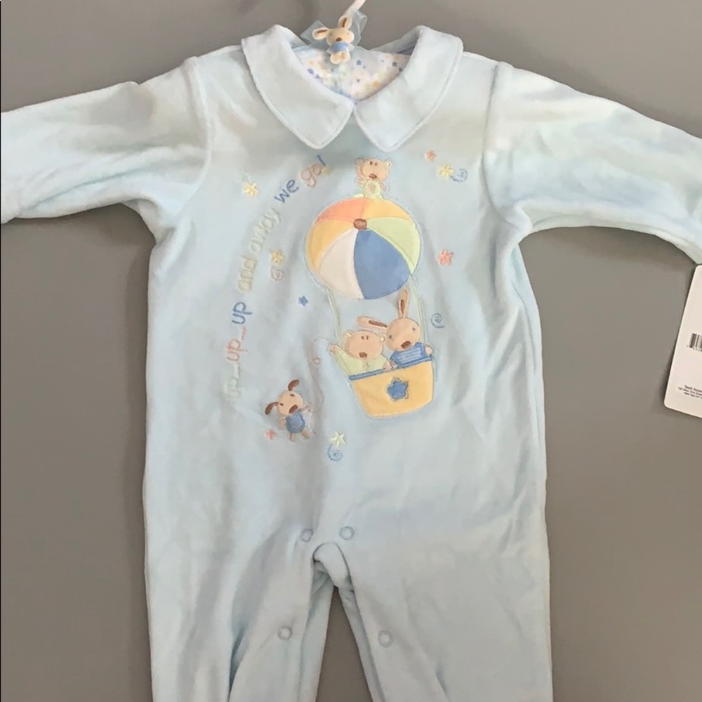 Boys blue onesie